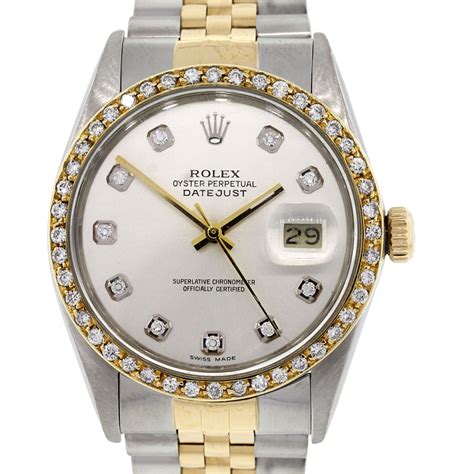 1982 rolex 16013|rolex datejust 16013 diamond bezel.